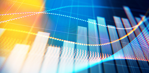 Digital capital investment graph